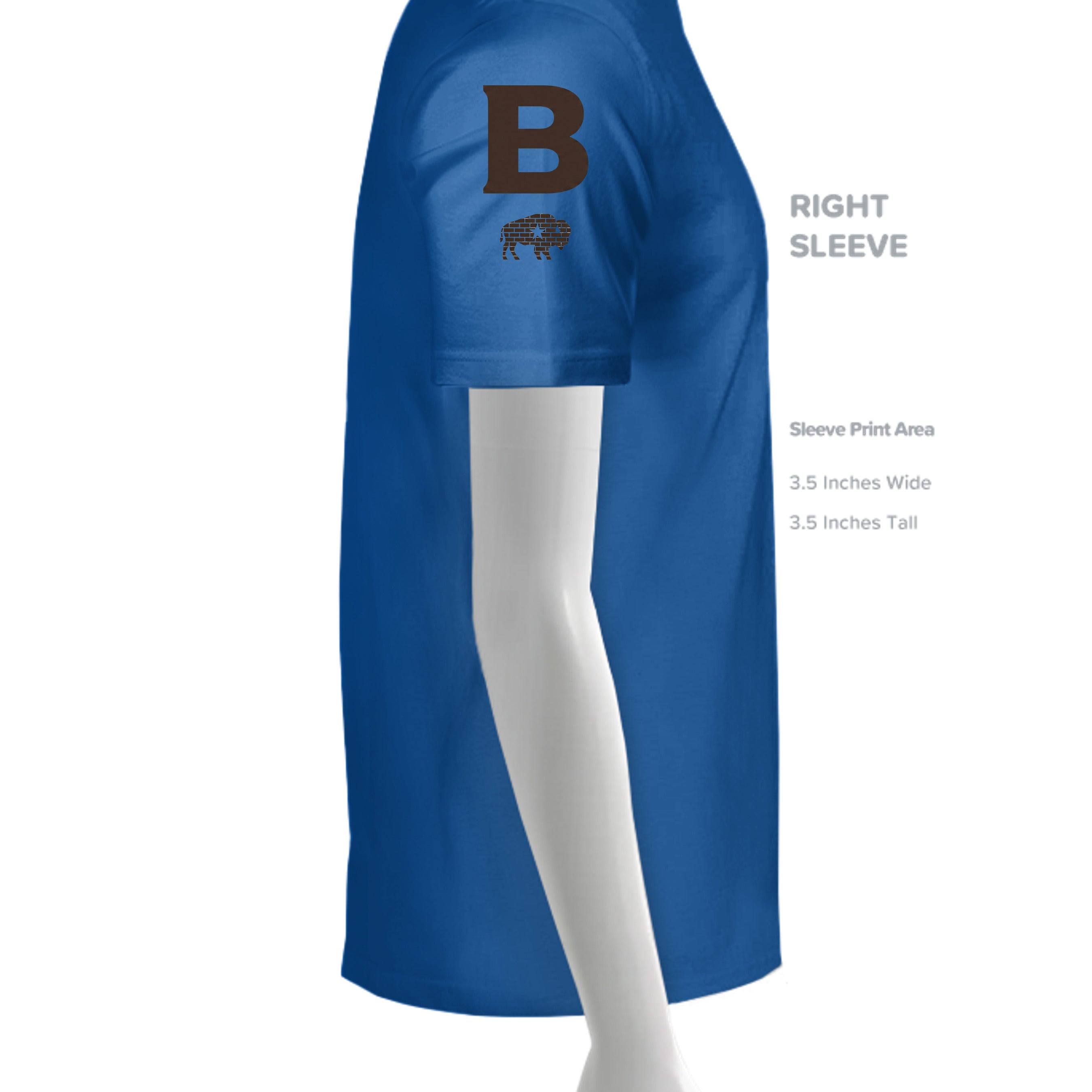NEON BLUE - G500 - SLEEVE_RIGHT