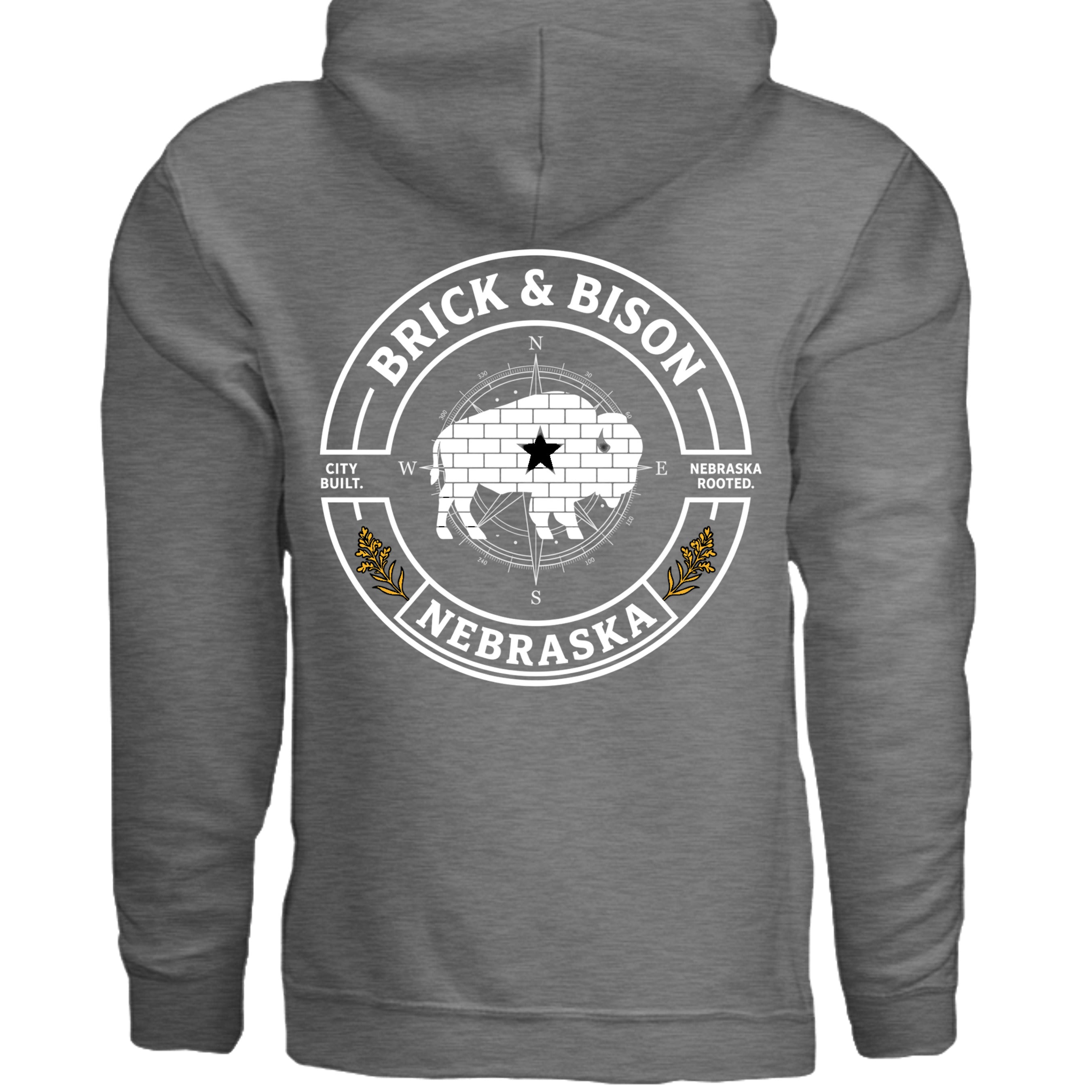 GRAPHITE HEATHER - G185 - BACK
