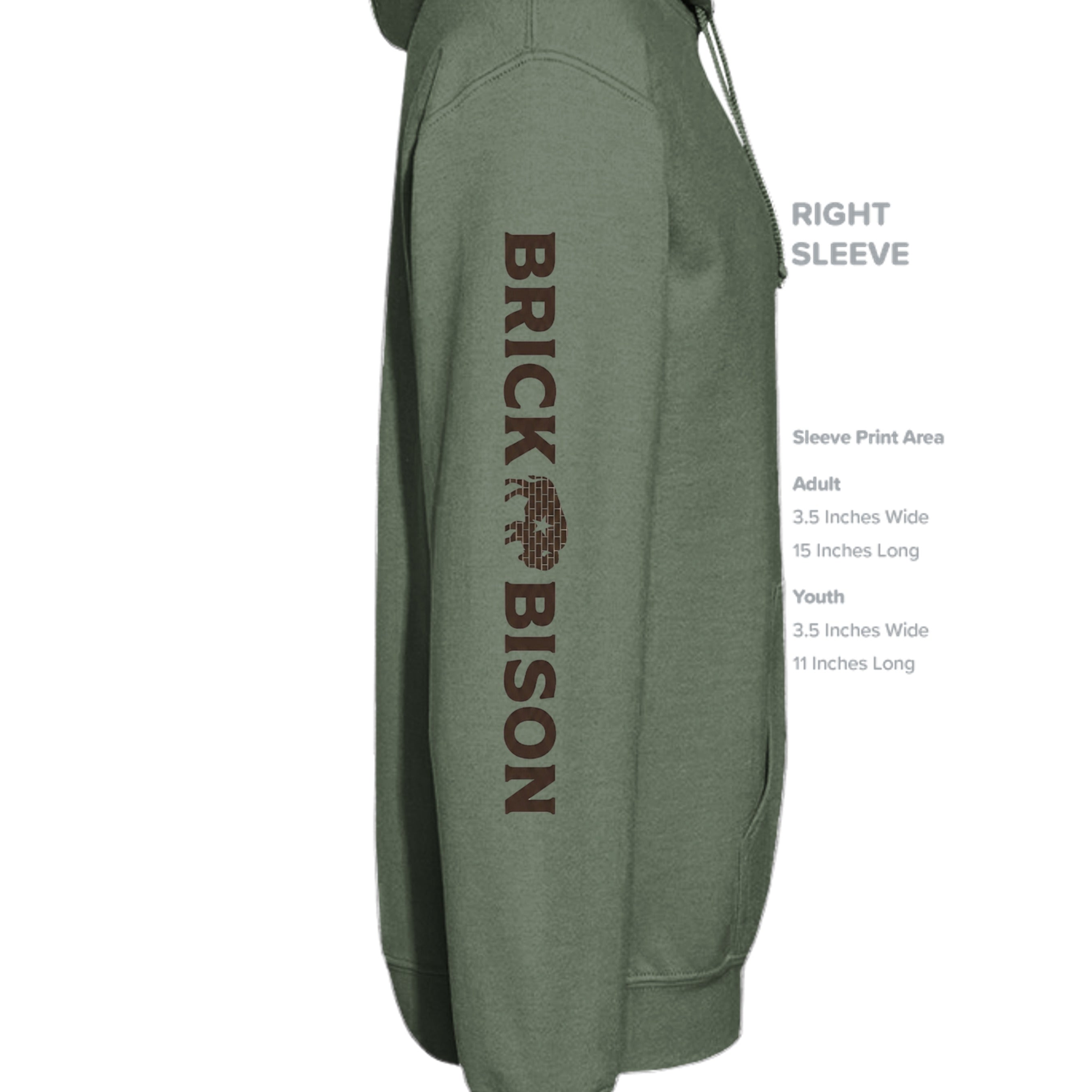 Military Green Heather - 996 - SLEEVE_RIGHT
