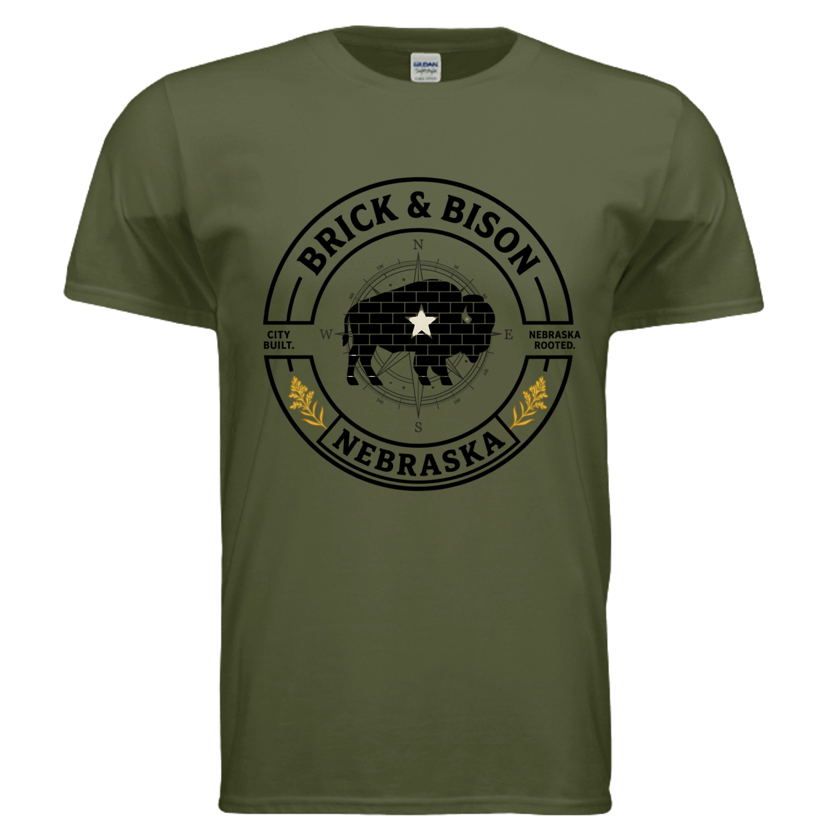 MILITARY GREEN - G640 - FRONT