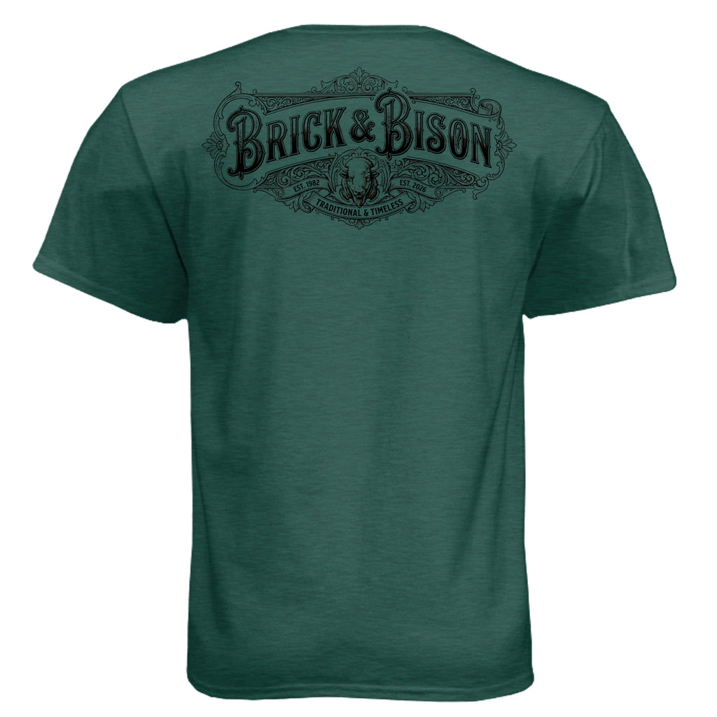 Heather Forest Green - N6210 - BACK
