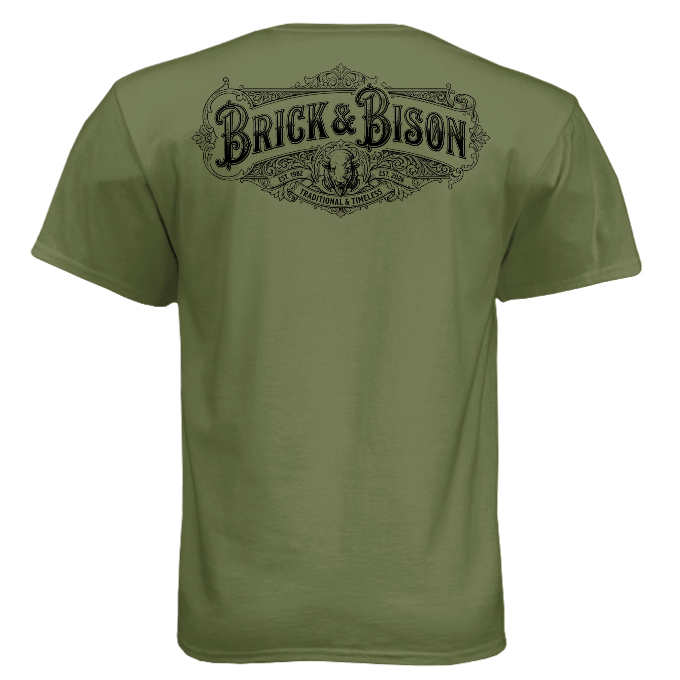 Military Green - N6210 - BACK