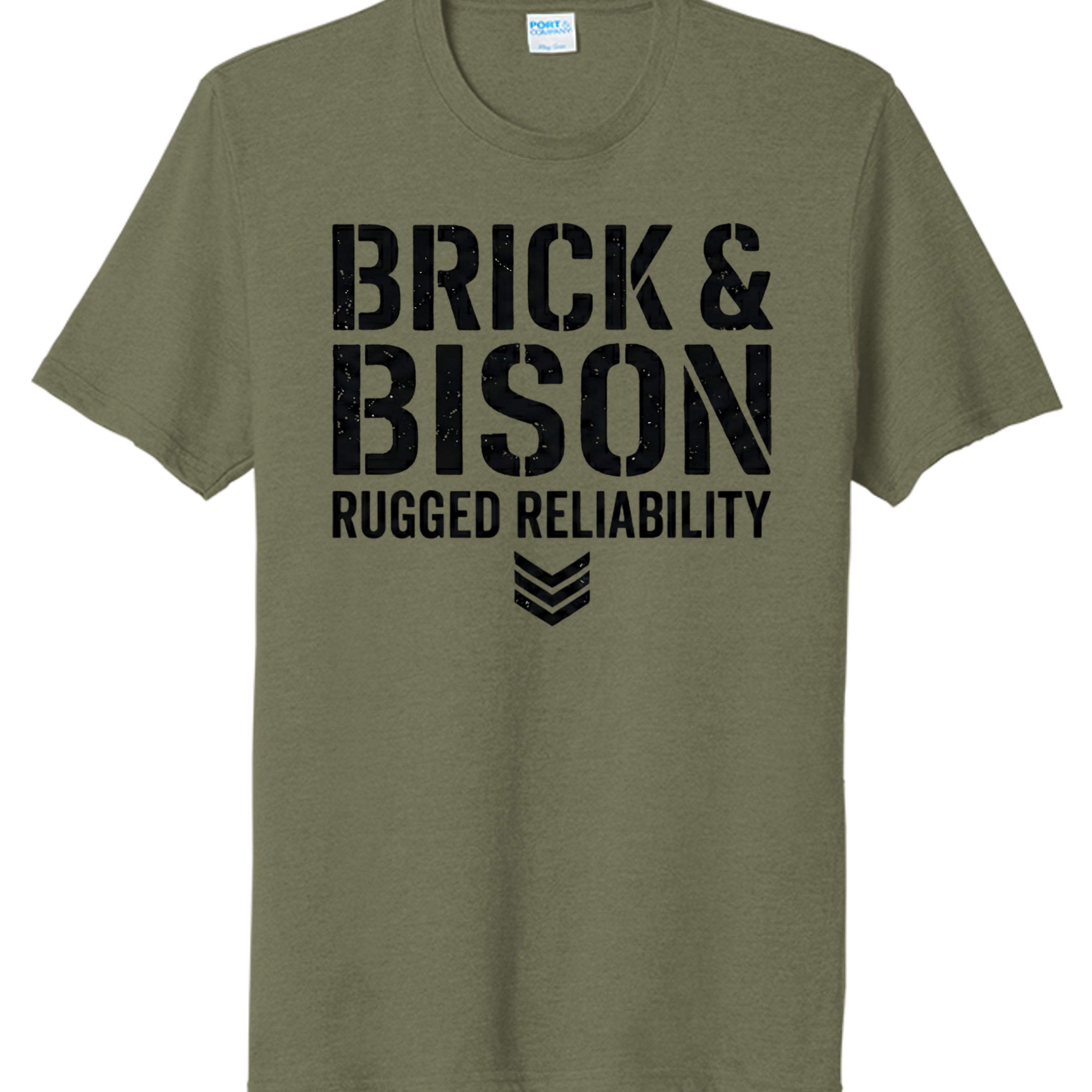 Military Green Heather - PC330 - FRONT