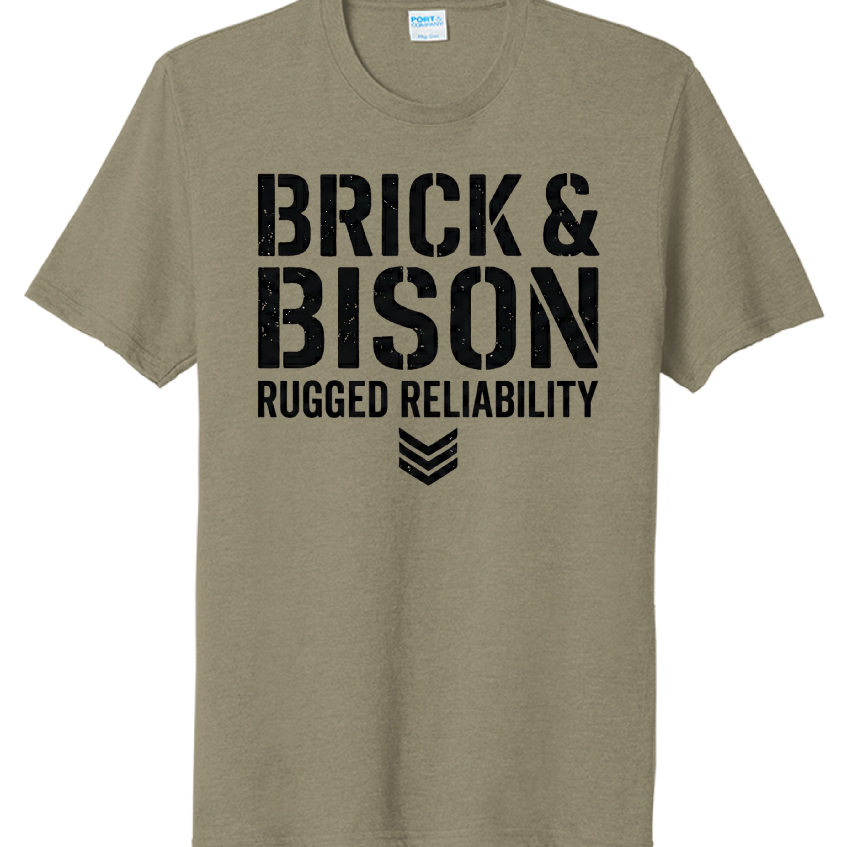 Coyote Brown Heather - PC330 - FRONT