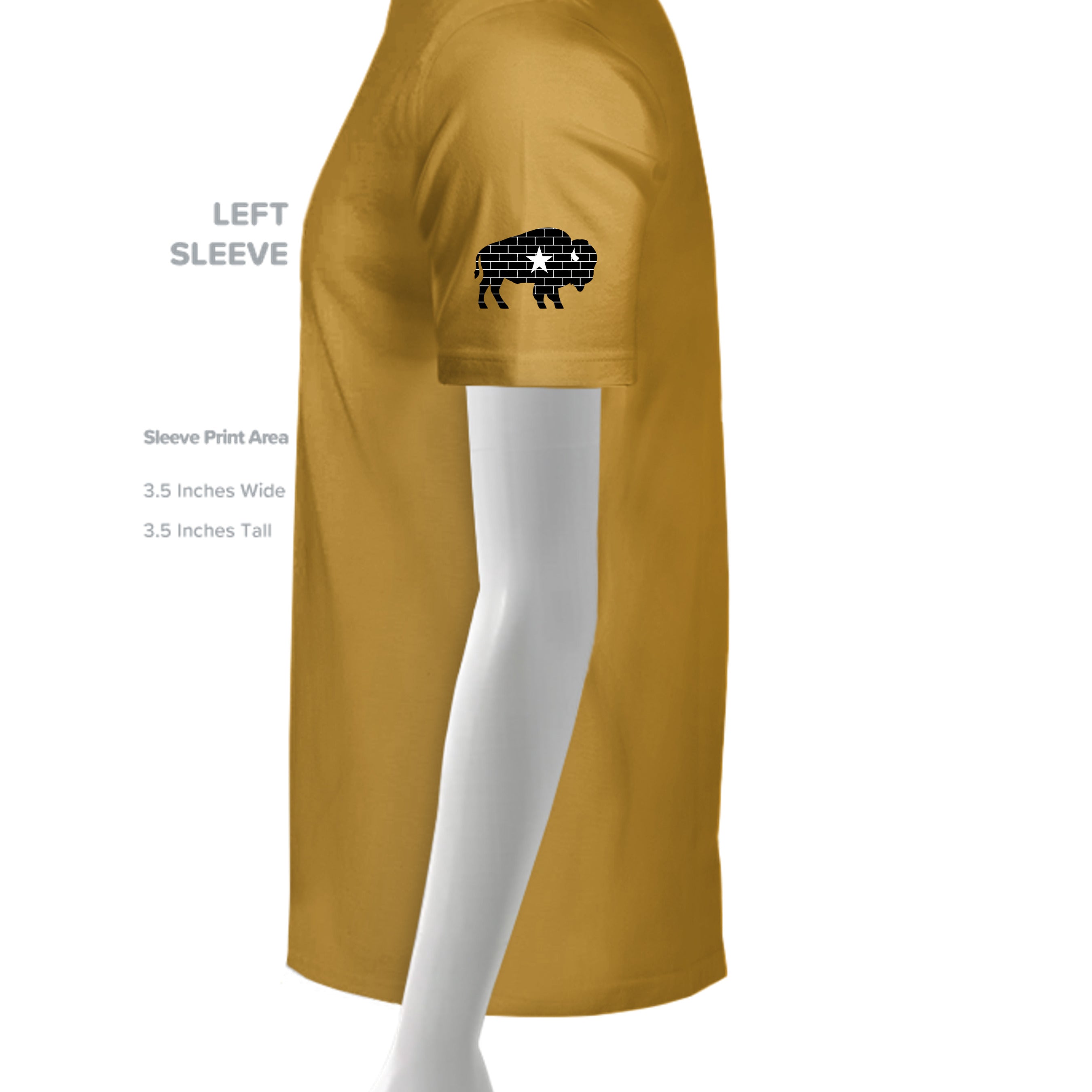 Ochre Yellow Heather - PC330 - SLEEVE_LEFT