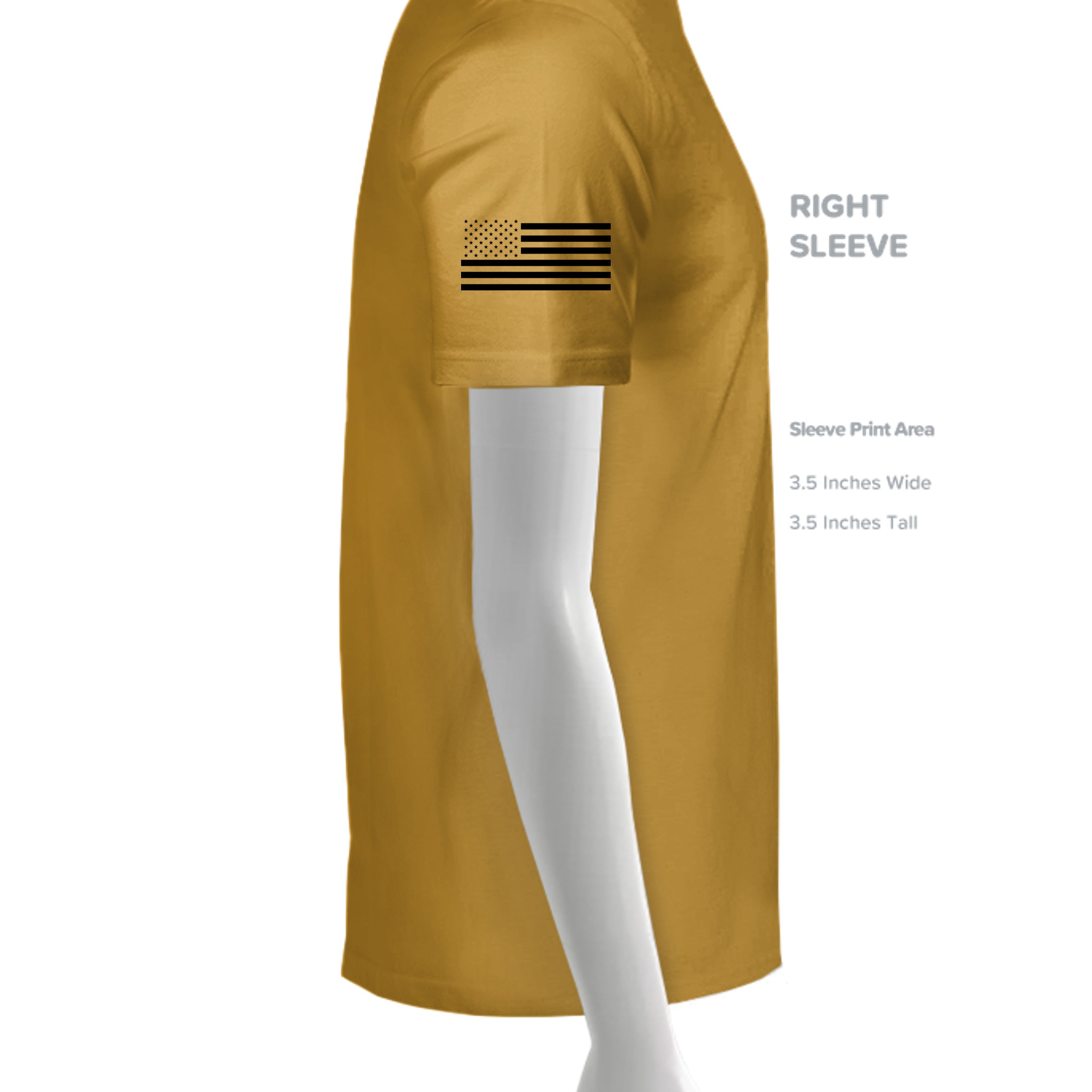 Ochre Yellow Heather - PC330 - SLEEVE_RIGHT