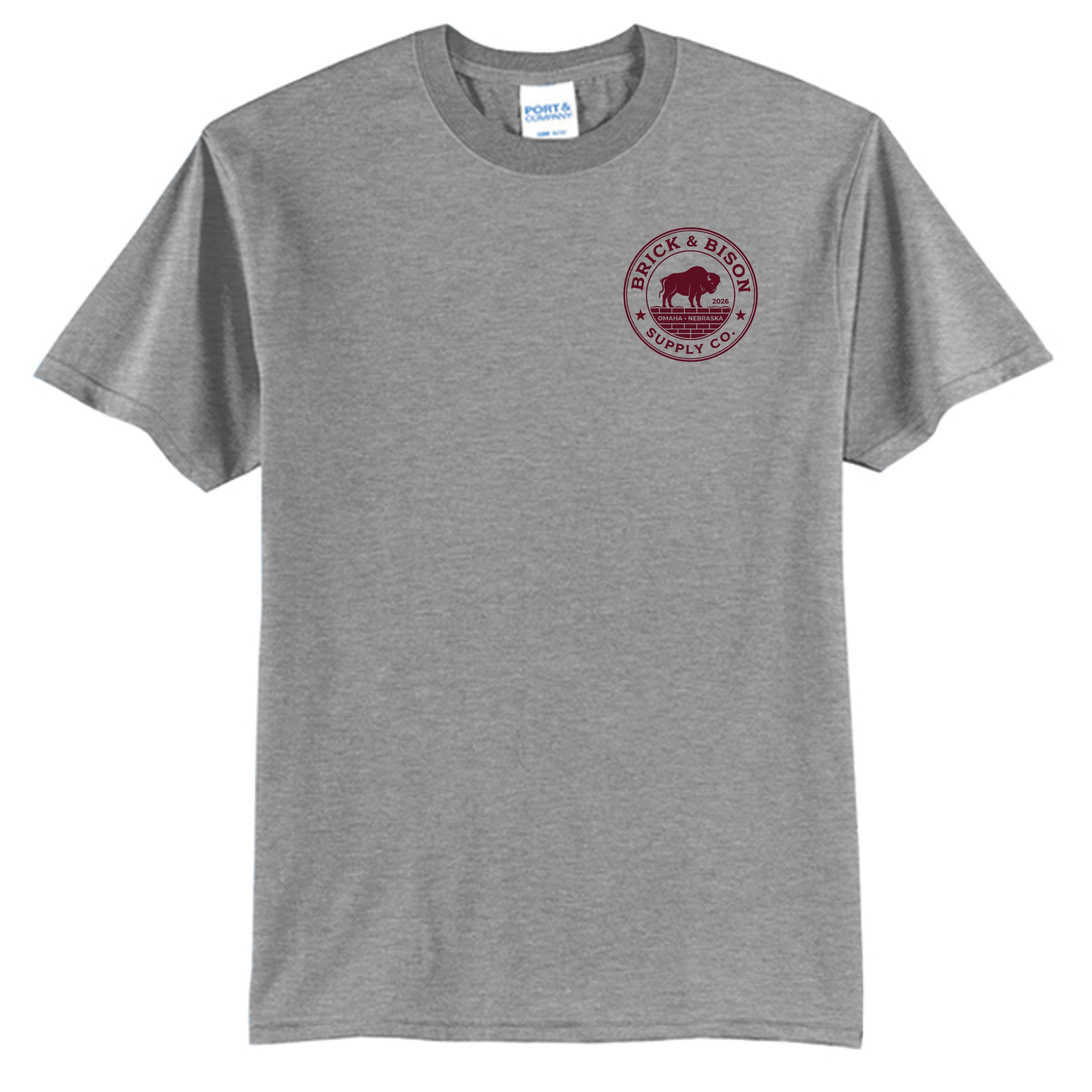 Athletic Heather - PC55 - FRONT